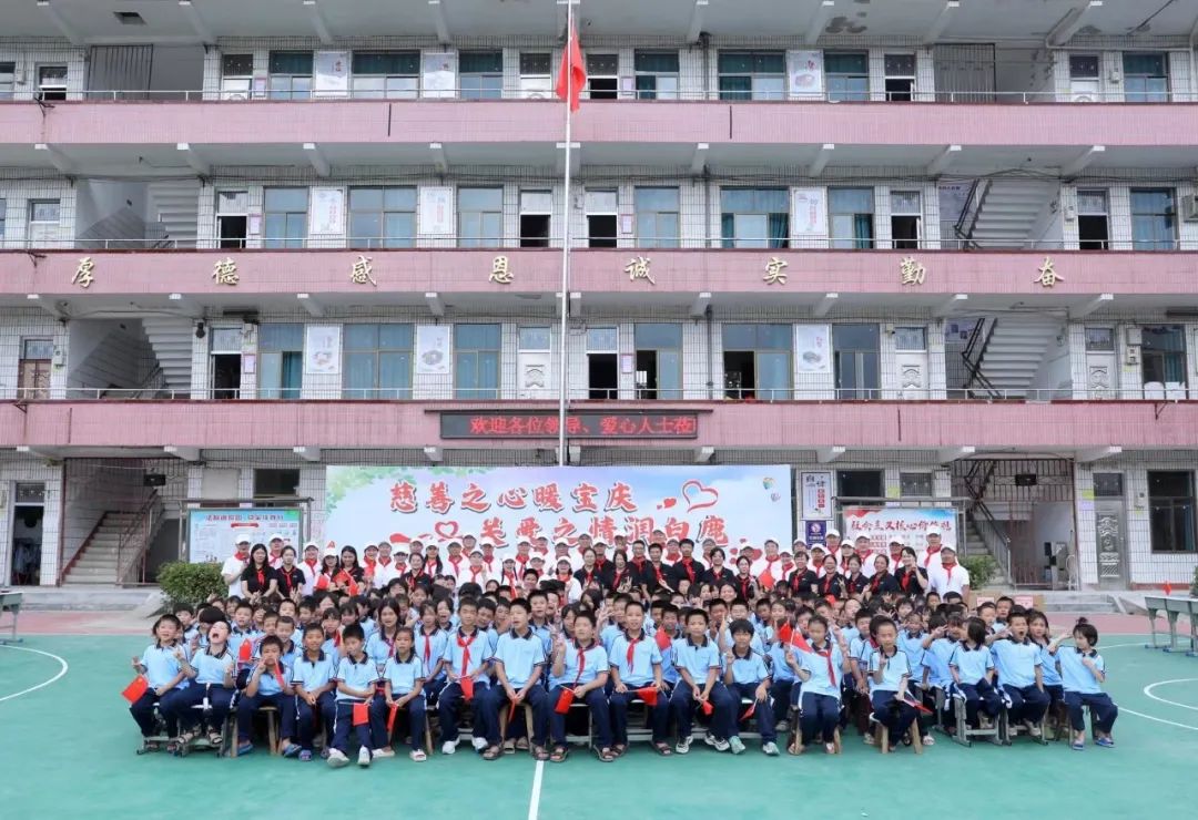 愛(ài)灑白鹿，情暖童心——大田生活的公益之旅